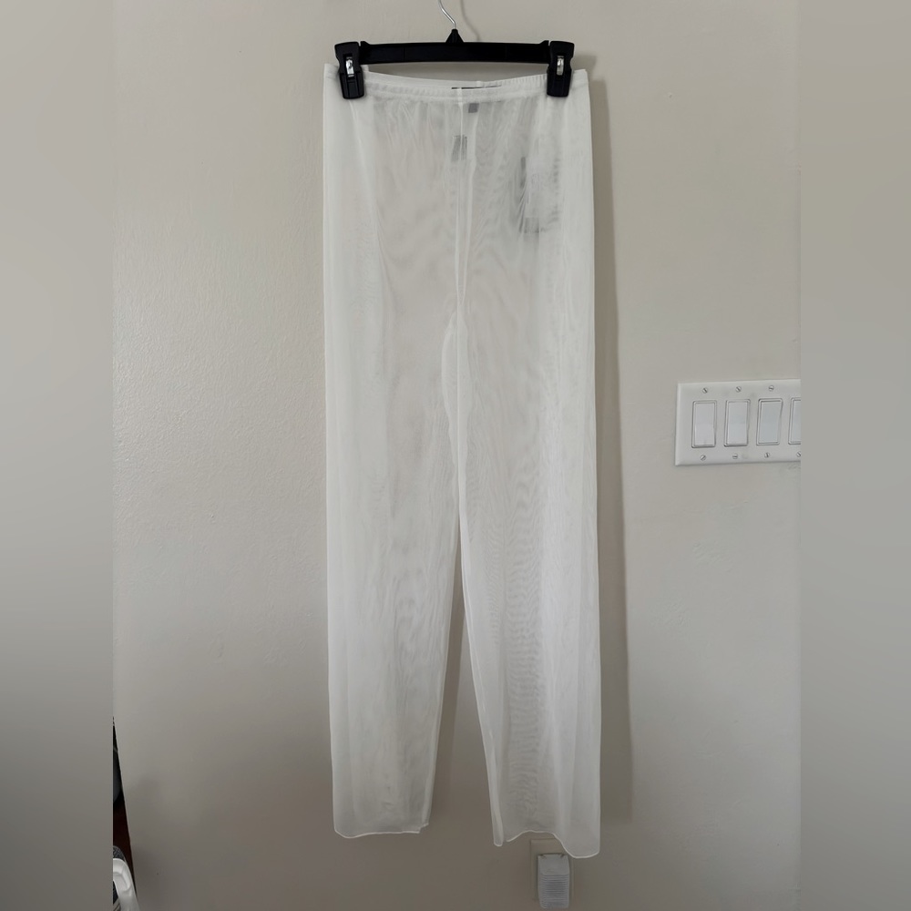 Women See Through Sheer Mesh